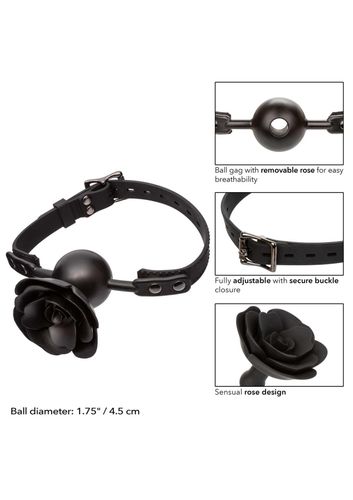 Removable Rose Gag Black na Arena.pl
