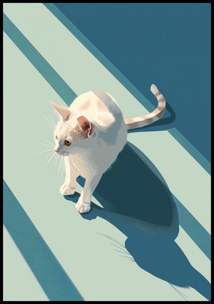 Plakat 70x100cm Kocia Persona zdjęcie 2
