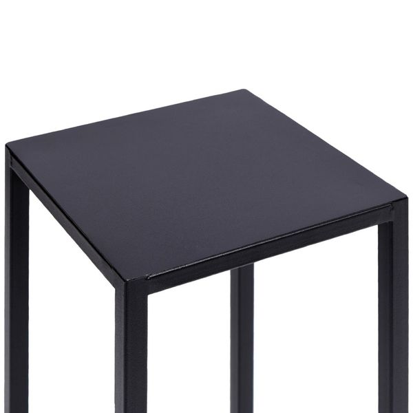 Kwietnik Piatto loft 60 cm czarny zdjęcie 7