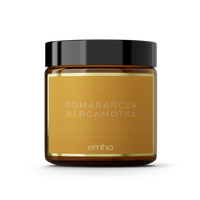 Świeca sojowa POMARAŃCZA BERGAMOTKA
