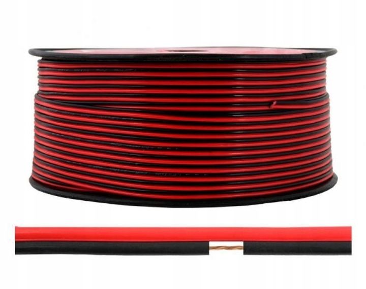 Kabel głośnikowy Cabletech KAB0389 2 x 0,5 mm² 100 m zdjęcie 2