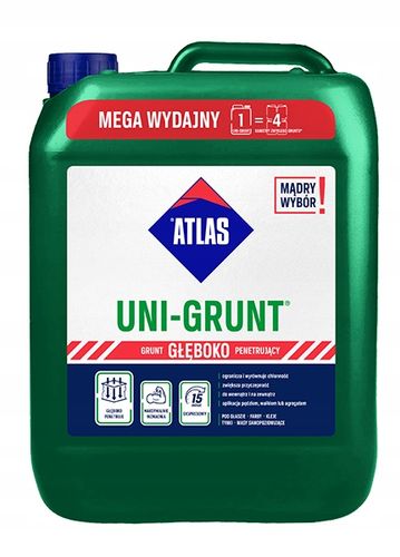 ATLAS UNI-GRUNT 5L Szybkoschnąca Emulsja Grunt na Arena.pl