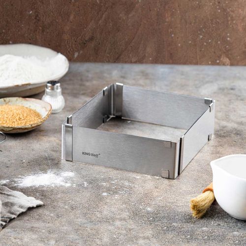 forma regulowana rant do ciast tortów kinghoff kh-1906 kwadratowa na Arena.pl