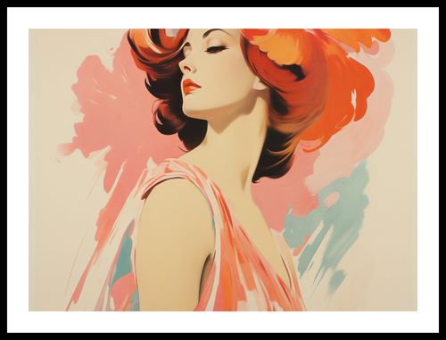 Plakat 55x40cm Kwiatowa Melodia na Arena.pl