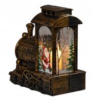 LAMPION LED LOKOMOTYWA CIUCHCIA OZDOBA POCIĄG DEKORACJA PREZENT ŚWIĄTECZNY