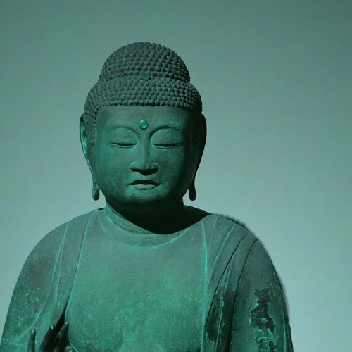 Obraz na płótnie - Canvas, Budda w cieniu 90x60 na Arena.pl