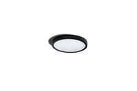 PLAFON LAMPA LED AZZARDO MALTA R 23 AZ4240 CZARNY