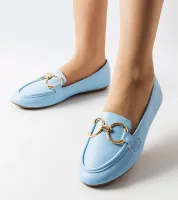 Niebieskie mokasyny damskie Couturier 37