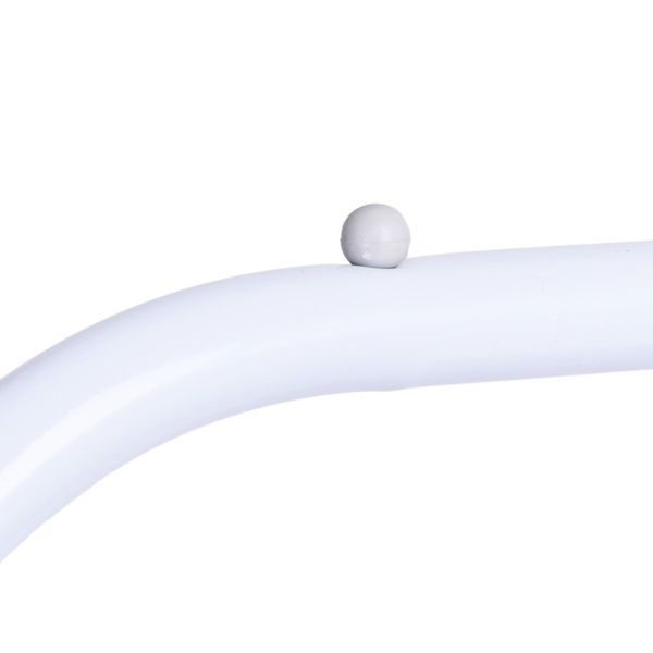 Wieszak loftowy na ubrania Feliks biały zdjęcie 6