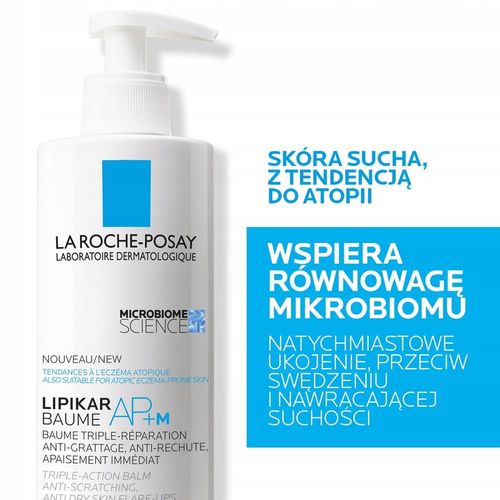 LA ROCHE POSAY LIPIKAR AP+M Regenerujący Balsam Do Skóry Suchej, na Arena.pl