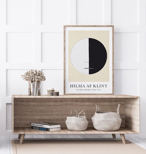 Plakat hilma af klint geometria 29,7x42 cm A3 na Arena.pl