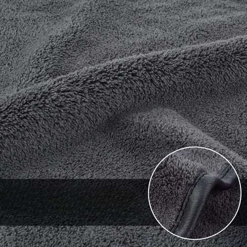 Ręczniki z Mikrofibry do Czyszczenia Szare 40x76 cm 4 Szt Super Chłonne na Arena.pl