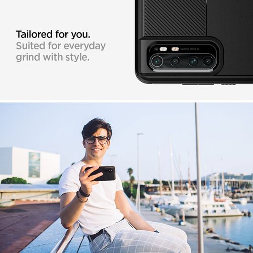Spigen RUGGED ARMOR XIAOMI MI NOTE 10 Lite MATTE czarny na Arena.pl