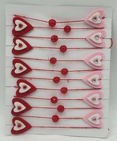 girlanda serca z cyrkonią 170cm   SHV9c671