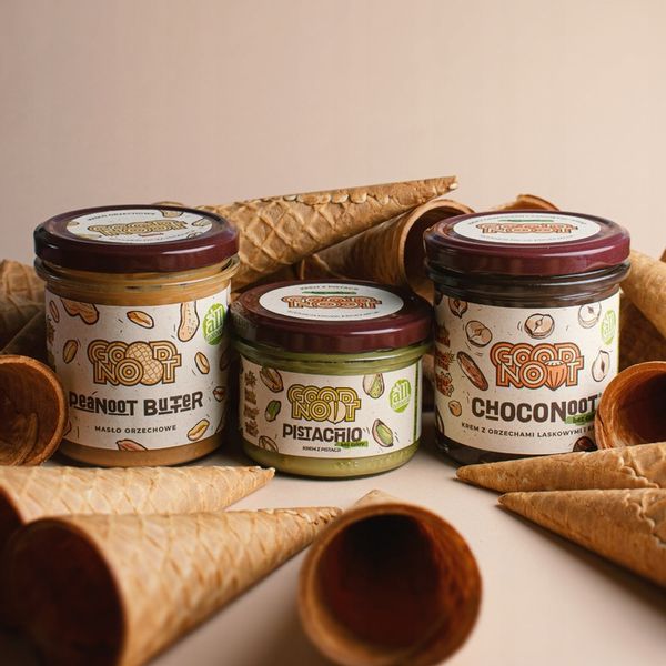 MASŁO ORZECHOWE 100% PEANUT BUTTER GOOD NOOT 300G zdjęcie 7
