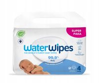 WaterWipes BIO Chusteczki nawilżane dla niemowlat 4x60szt- 240 sztuk