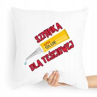 Poduszka Dla Teściowej Szminka Dla Teściowej Z Nadrukiem Ze Zdjęciem