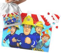 PUZZLE - STRAŻAK SAM WZORY Z BAJEK PREZENT NA ŚWIĘTA 110EL + WORECZEK