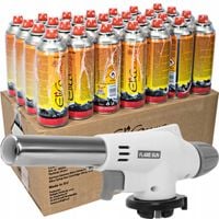 PALNIK GAZOWY NA GAZ + KARTUSZE GAZOWE 28 SZTUK CAŁY KARTON