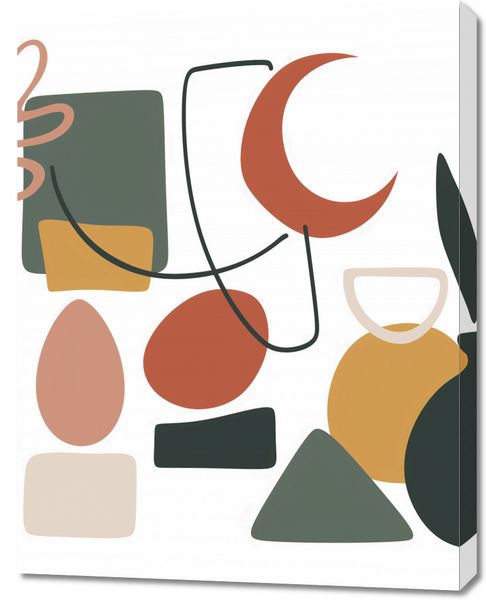 Obraz 70x90cm Formy Wyzwolone zdjęcie 1