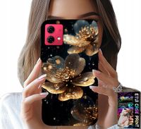 ETUI DO MOTOROLA EDGE 40 NEO - PIĘKNE WZORY KWIATÓW, PLECKI, FUTERAŁ