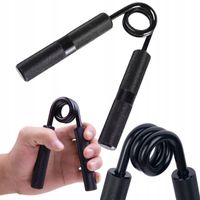 Ściskacz trenażer przyrząd do ćwiczeń dłoni przedramia duży opór 68kg SOLID