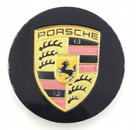 PORSCHE DEKIELEK na felgę zaślepka felgi KAPSEL kołpaczek PORSCHE 76mm 1szt
