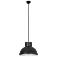 Industrialna LAMPA wisząca WORKS 6613 Nowodvorski metalowa OPRAWA kuchenna ZWIS high bay nad wyspę kopuła czarna