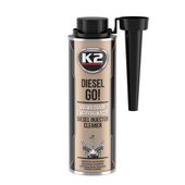 Preparat do czyszczenia wtryskiwaczy diesla K2 Diesel GO! 250ml