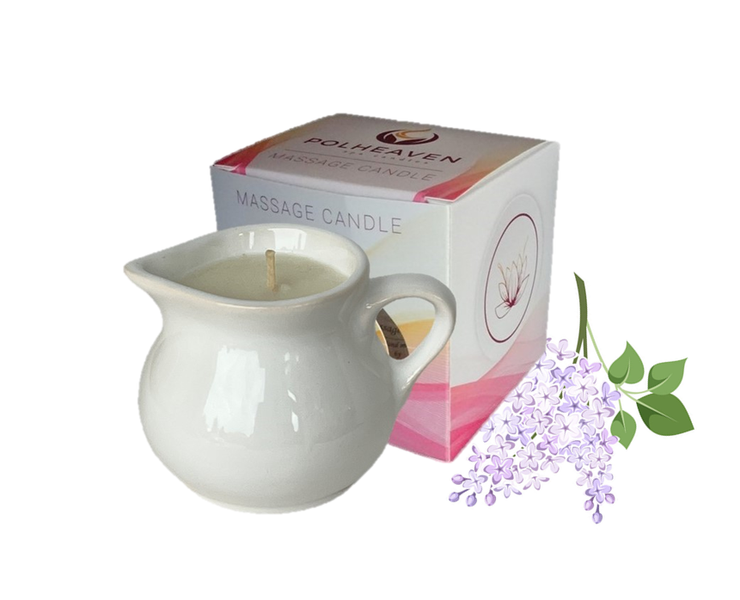Świeca do masażu Lilak zdjęcie 1