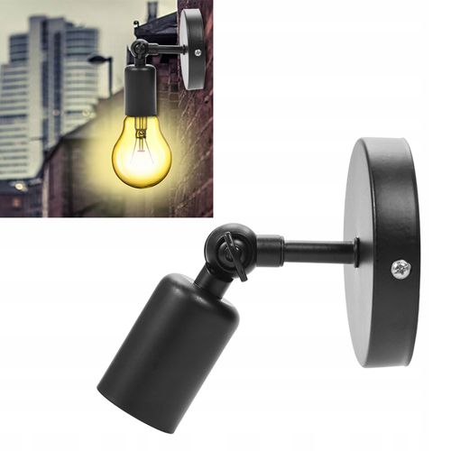 LAMPA SUFIT KINKIET ŚCIENNY REGULOWANY SPOT E27 na Arena.pl