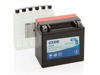 Akumulator 12 Ah EXIDE AGM dry charged ETX14-BS