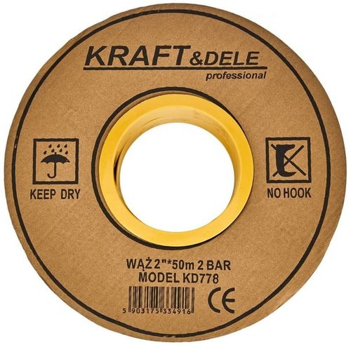 Wąż do wody 2" 50M KD778 na Arena.pl