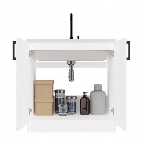 SZAFKA KUCHENNA DOLNA POD ZLEWOZMYWAK KATIA 80CM BIAŁA na Arena.pl