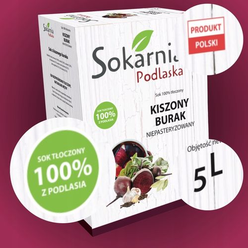 SOK Z KISZONEGO BURAKA 5l Zakwas Dobry Dla Organizmu i Dobrej Diety Zdrowy na Arena.pl