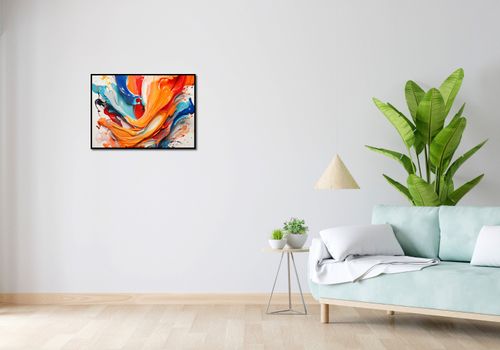 Plakat 70x50cm Taneczne Fale na Arena.pl