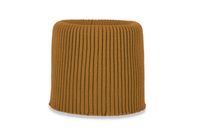 BROEL PRĄŻEK komin tuba dla dzieci prążkowany ciemny miodowy