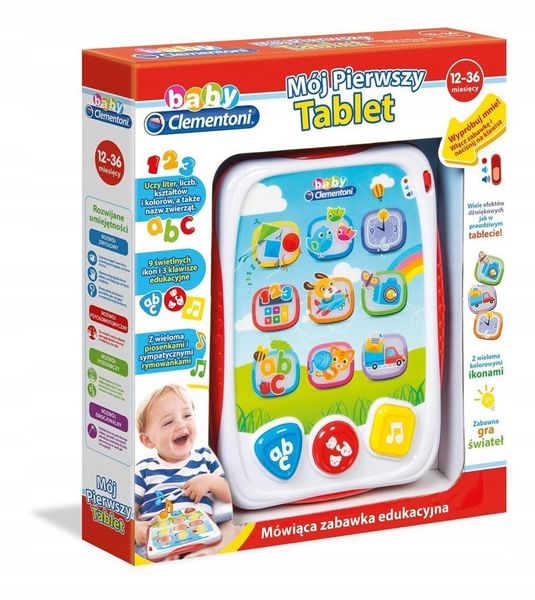 CLEMENTONI młj pierwszy tablet 60956 zdjęcie 2