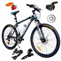 ROWER GÓRSKI MTB 26" SHIMANO 18 BIEGÓW HAMULCE TARCZOWE STALOWA RAMA