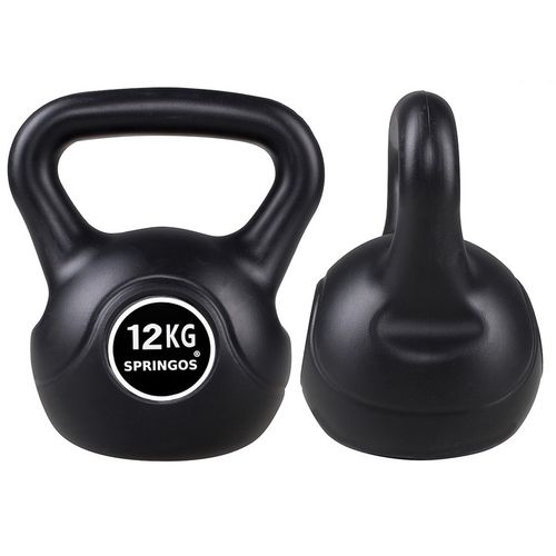 KETTLEBELL DO ĆWICZEŃ 12 kg KULA KETLE HANTLA FITNESS ABS HANTEL CIĘŻAR na Arena.pl