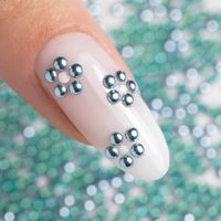 ShinePins gładkie ćwieki ozdoby do paznokci mini NTN Premium Nr 6 5g