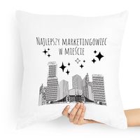 Prezent Poduszka Dla Margetingowca Marketing Z Nadrukiem Ze Zdjęciem