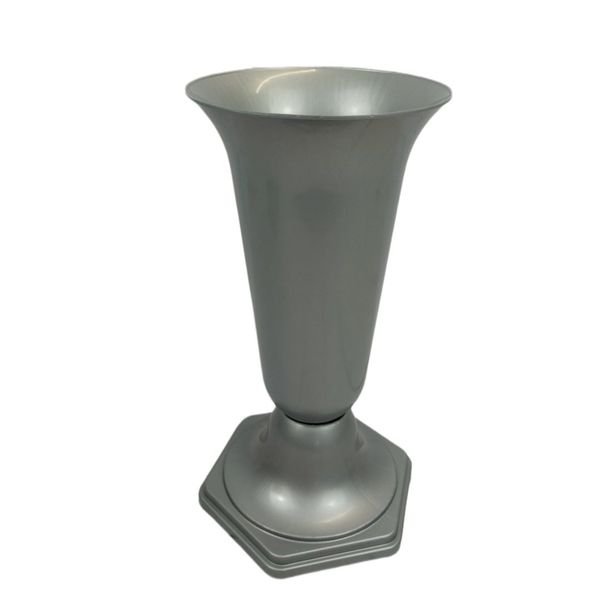 Wazon duży srebrny zdjęcie 1