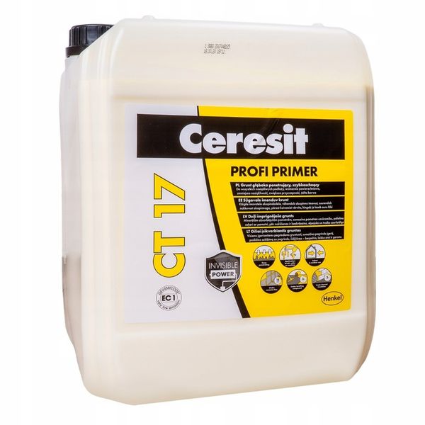 CERESIT GRUNT PENETRUJĄCY SZYBKOSCHNĄCY CT17 20L zdjęcie 1