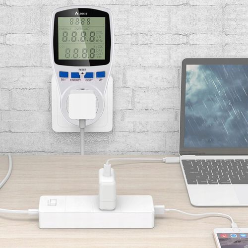 Watomierz Licznik Energii Miernik Prądu Zużycia Elektrycznej Poboru Mocy na Arena.pl