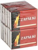 Zapałki krótkie MONONEGRO 10 pudełek (10 x ~38szt.) 44mm