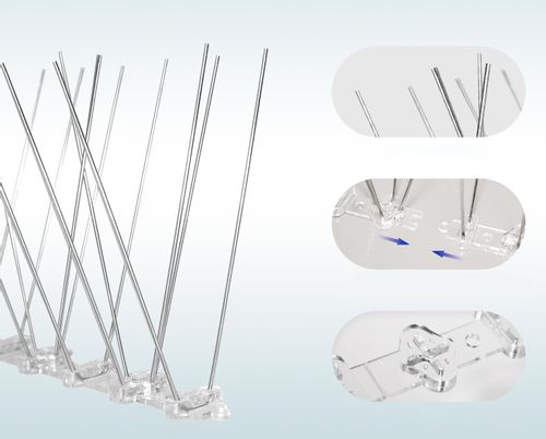 10x METALOWE KOLCE NA PTAKI GOŁĘBIE GĘSTE PRZECIW PTAKOM KUNOM NIERDZEWNE na Arena.pl