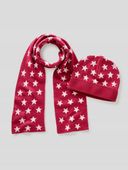 Szalik i czapka dziecięca Benetton 1070Q0422 012 2-4 Lat