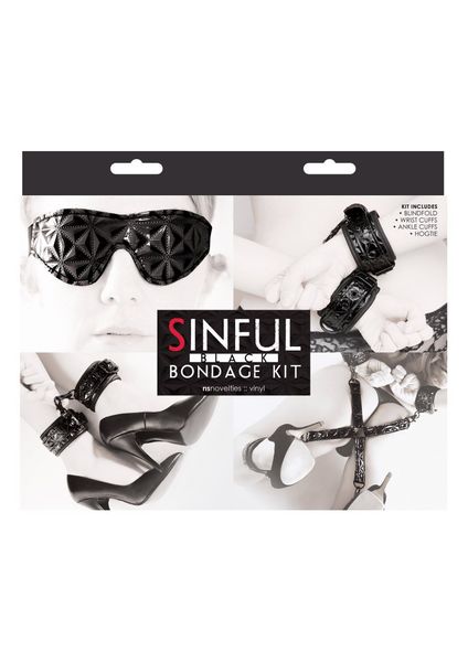 Bondage Kit Black zdjęcie 2