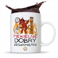 Kubek Prezent Zegarmistrza Piekielnie Dobry Z Nadrukiem Ze Zdjęciem